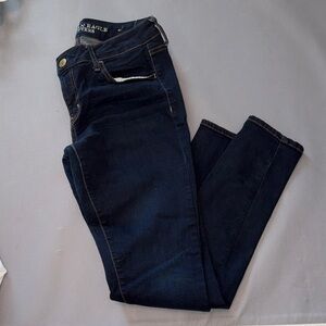 American Eagle Outfitters Dark Indigo Skinny Jeans
